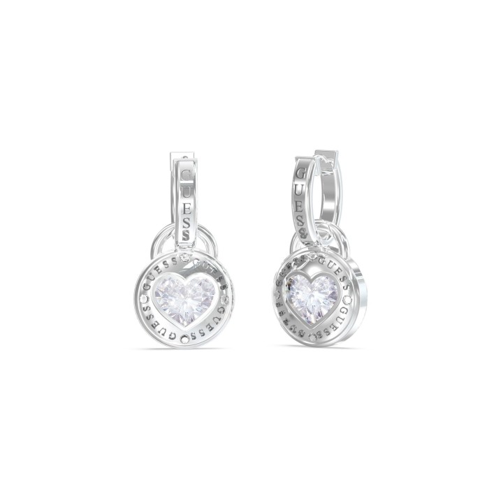 Kolczyki GUESS ROLLING HEARTS JUBE03351JWRHT