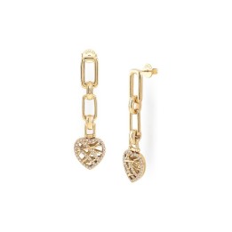 Kolczyki GUESS HEART CAGE JUBE03096JWYGT