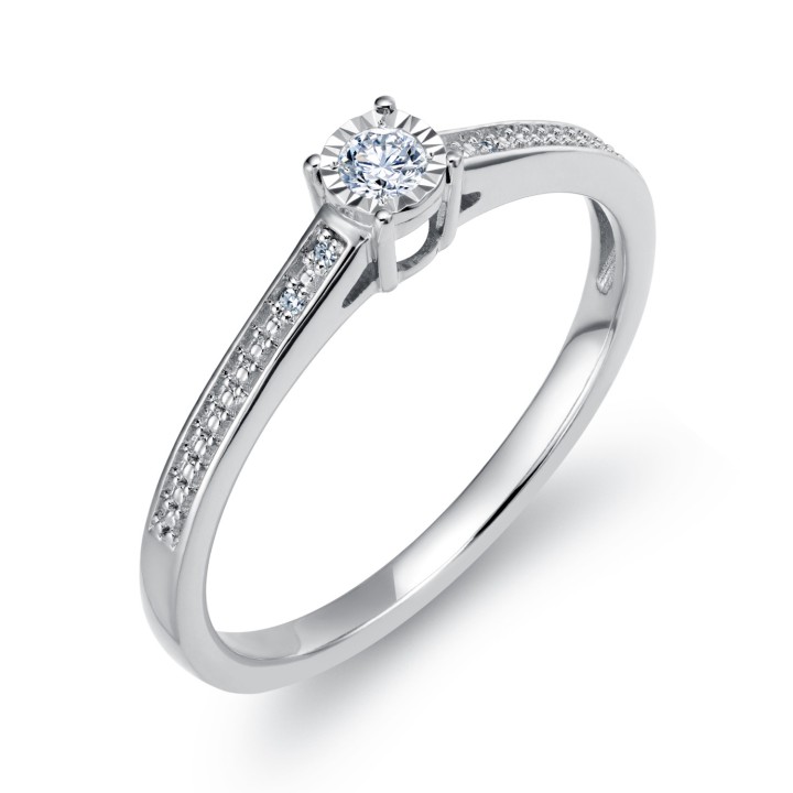 DIAMENTY Pierścionek CR8110Y