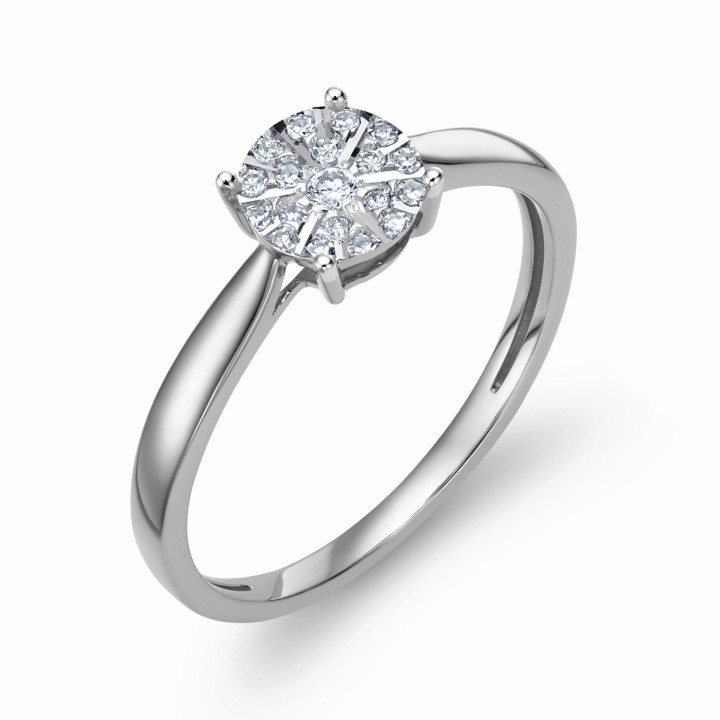 DIAMENTY Pierścionek JR11343Y