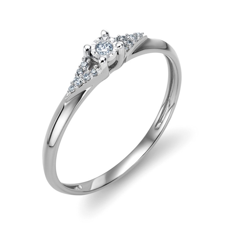 DIAMENTY Pierścionek JR10118Y
