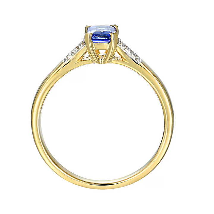 DIAMENTY Pierścionek R84147 Y T