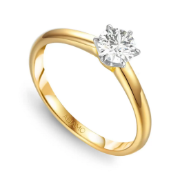 DIAMENTY Pierścionek R58829 YWLGD