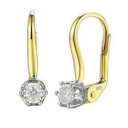 DIAMENTY Kolczyki E88312 YWP