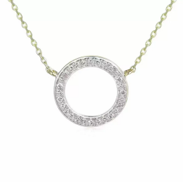 DIAMENTY Naszyjnik N04969 YC