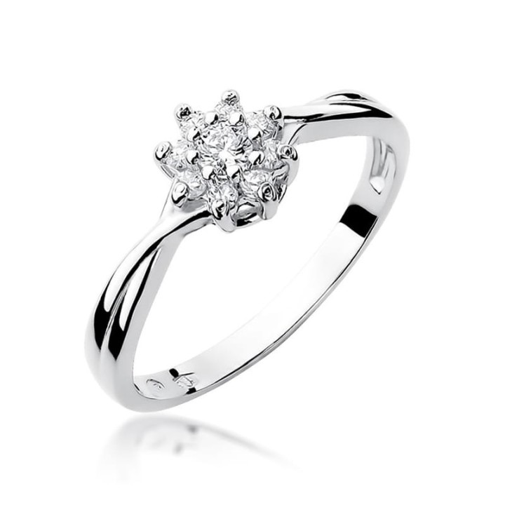 DIAMENTY Pierścionek W-72