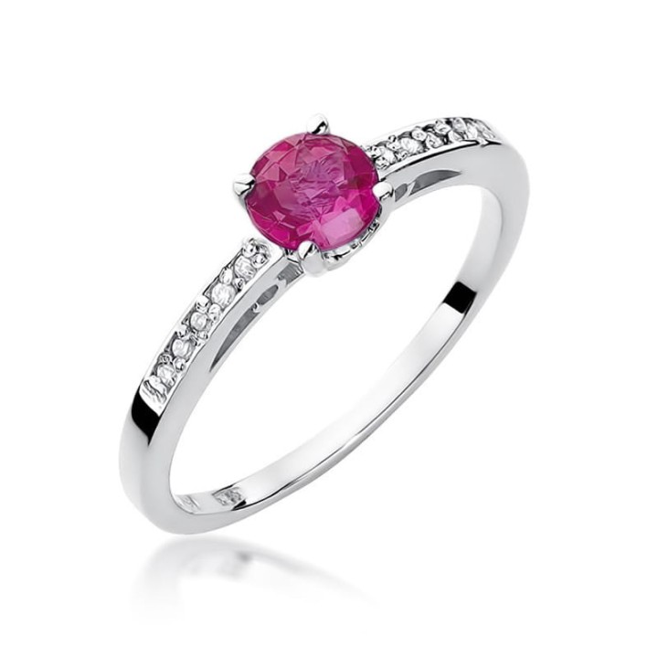 DIAMENTY Pierścionek W-66