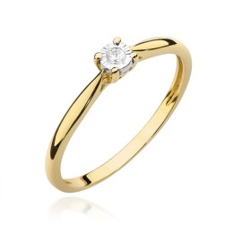 DIAMENTY Pierścionek W-461