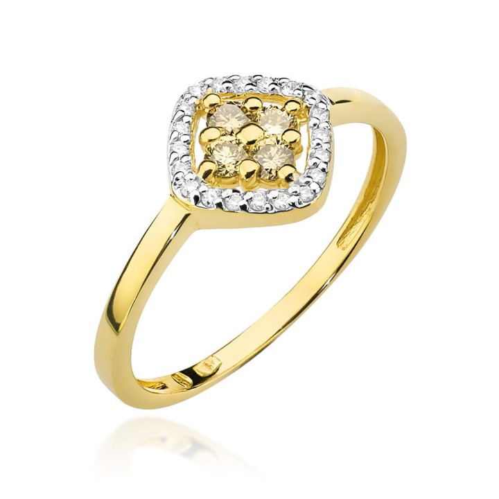 DIAMENTY Pierścionek W-441