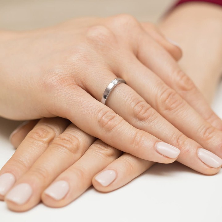 DIAMENTY Pierścionek W-432