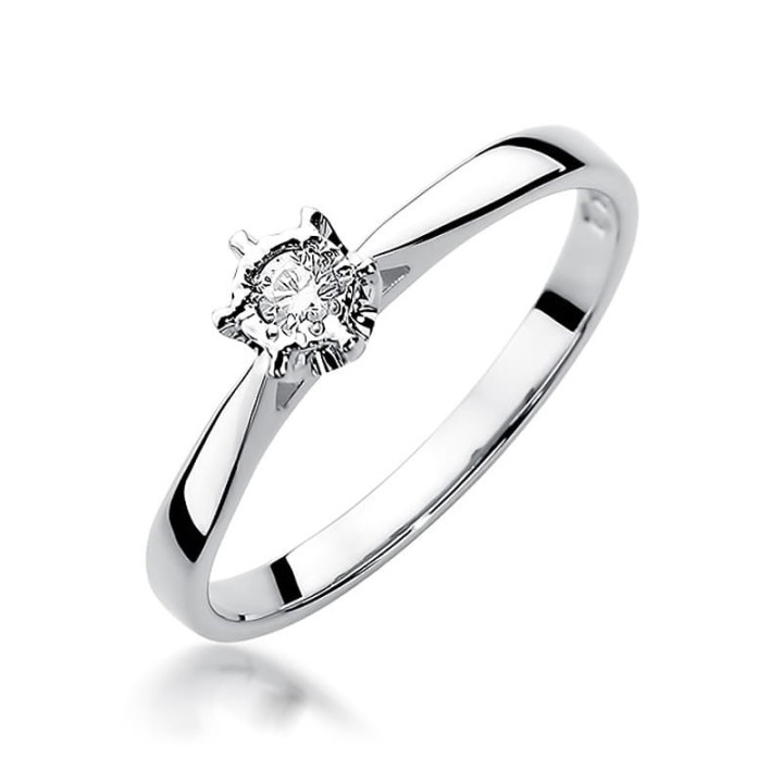 DIAMENTY Pierścionek W-426
