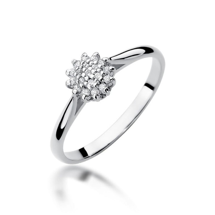 DIAMENTY Pierścionek W-401