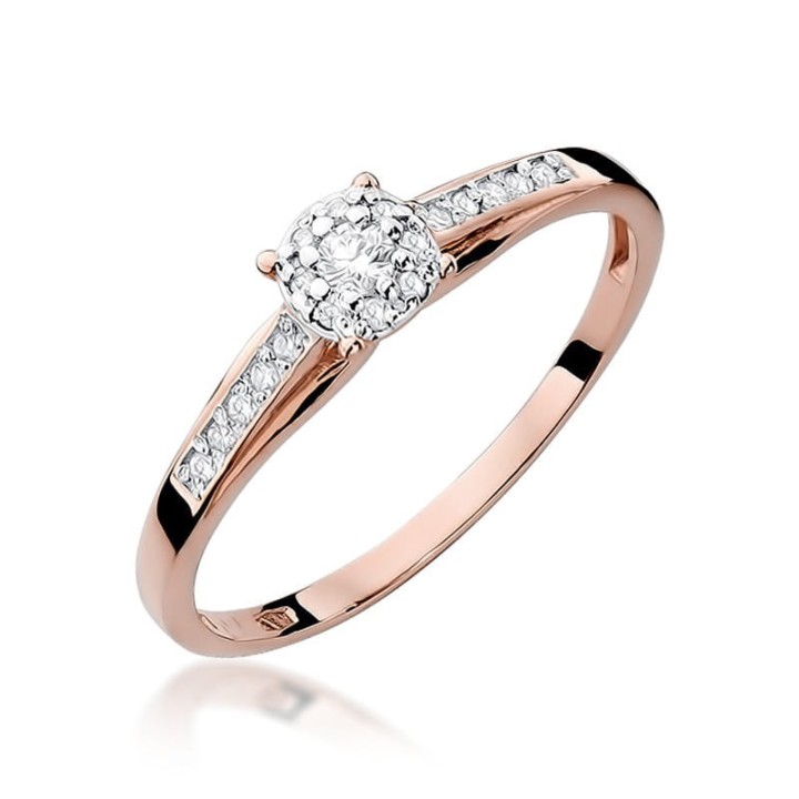 DIAMENTY Pierścionek W-34