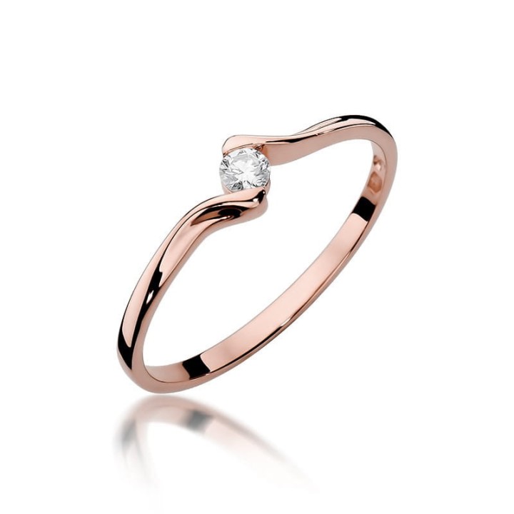 DIAMENTY Pierścionek W-332