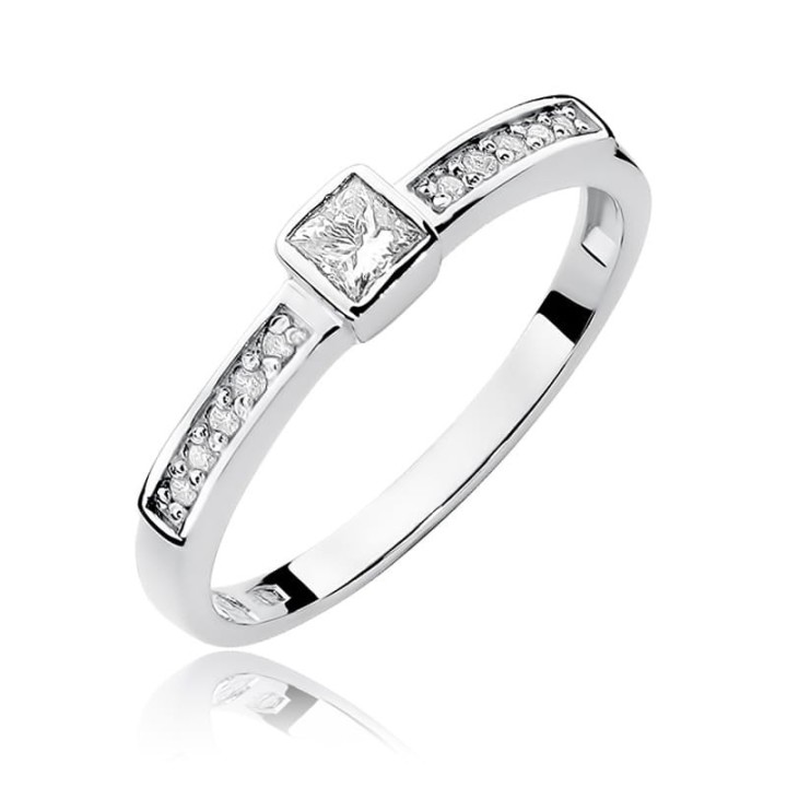 DIAMENTY Pierścionek W-327