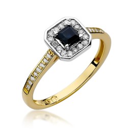 DIAMENTY Pierścionek W-315