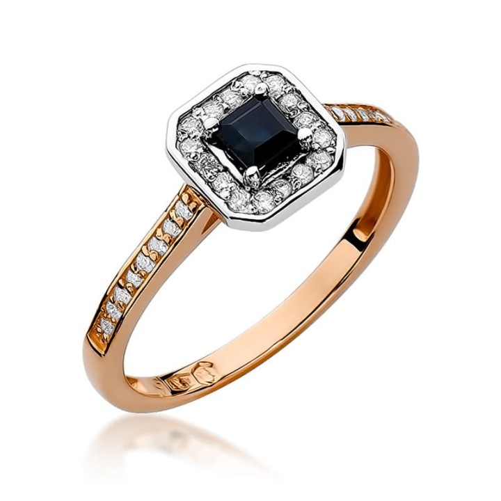 DIAMENTY Pierścionek W-315