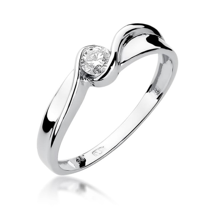 DIAMENTY Pierścionek W-278