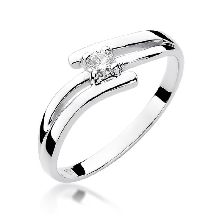 DIAMENTY Pierścionek W-245