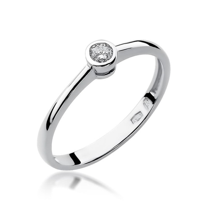 DIAMENTY Pierścionek W-224
