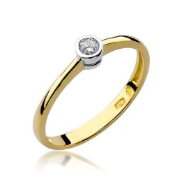 DIAMENTY Pierścionek W-224