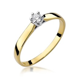 DIAMENTY Pierścionek W-222