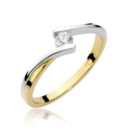 DIAMENTY Pierścionek W-180