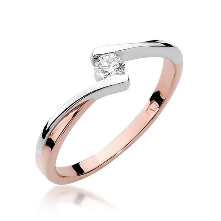 DIAMENTY Pierścionek W-180