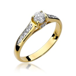 DIAMENTY Pierścionek W-16