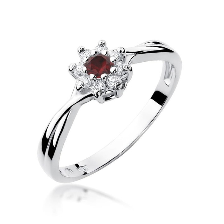 DIAMENTY Pierścionek W-72