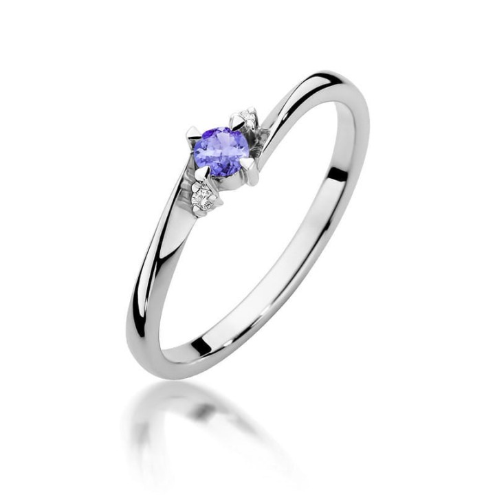 DIAMENTY Pierścionek W-346