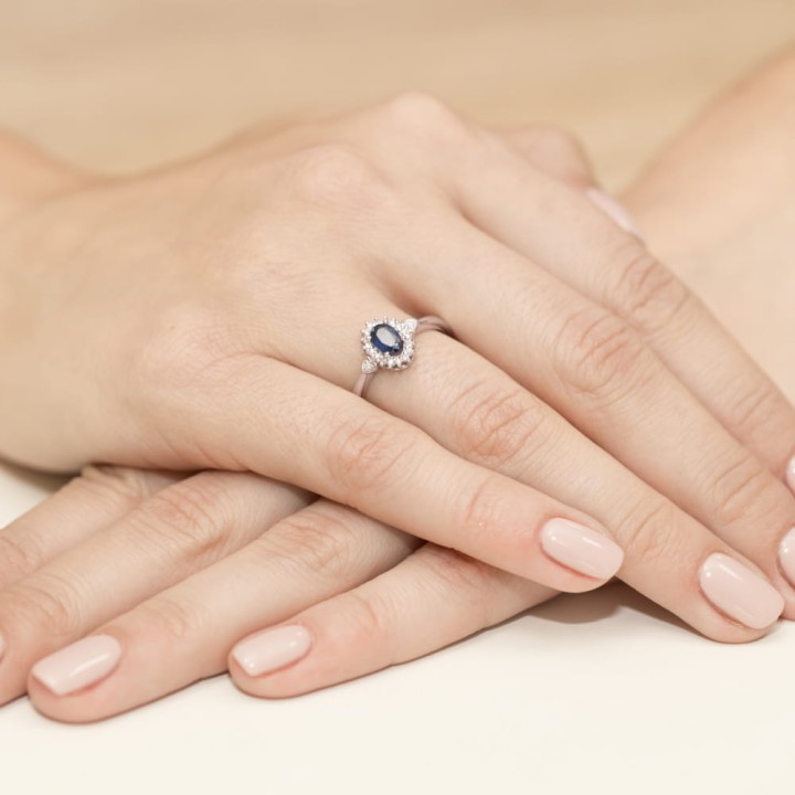 DIAMENTY Pierścionek W-312