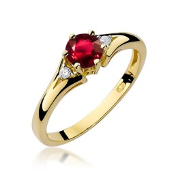DIAMENTY Pierścionek W-76