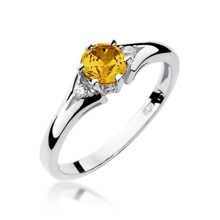 DIAMENTY Pierścionek W-76