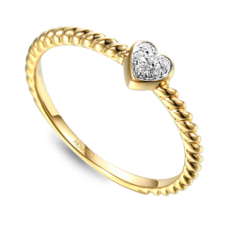 DIAMENTY Pierścionek R81527 Y