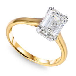 DIAMENTY Pierścionek R96116 YW
