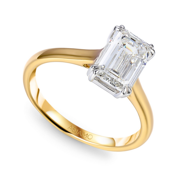DIAMENTY Pierścionek R96116 YW