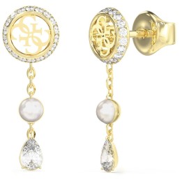 Kolczyki GUESS TINY PEARLY JUBE05521JWYGT