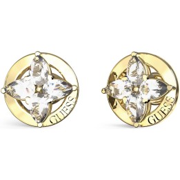 Kolczyki GUESS SECRET GARDEN JUBE06040JWYGWHT/U
